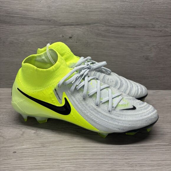Nike Other - NEW Nike Phantom Luna 2 Elite FG Soccer Cleats HF4358-003 Men’s Sz 6 Yellow/Gray